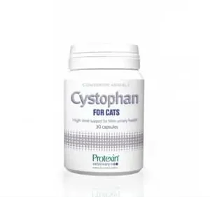 Supliment pentru pisici cu afectiuni renale și ale vezicii urinare, Protexin Cystophan for Cats, 30 capsule